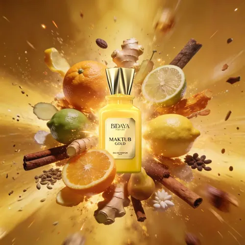 Perfume Árabe Maktub Gold 100ml Bidaya Eau De Parfum