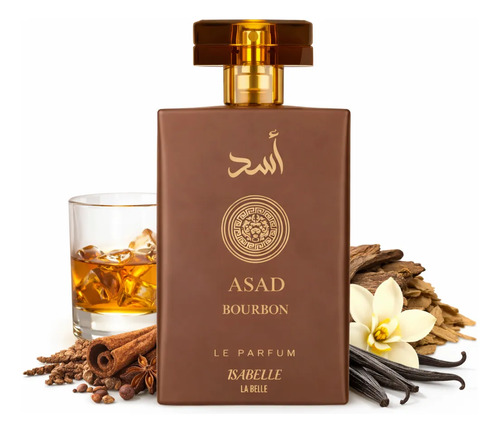 Perfume arabe masculino asad isabelle la belle 100ml eau de