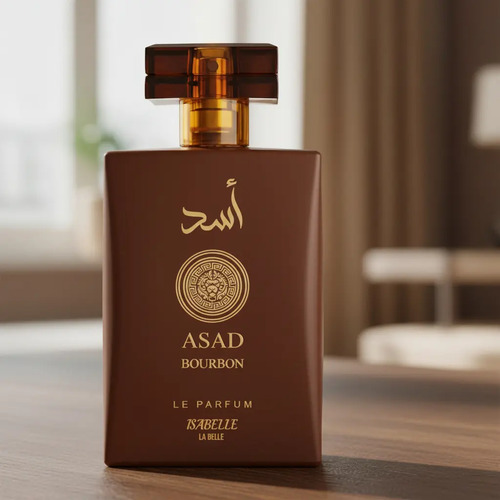 Perfume Arabe Masculino Asad Isabelle La Belle 100ml Eau De Parfum Fragrância Intensa Oriental Amadeirado Asad Bourbon