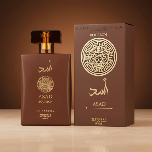 Perfume Arabe Masculino Asad Isabelle La Belle 100ml Eau De Parfum Fragrância Intensa Oriental Amadeirado Asad Bourbon