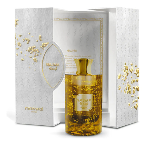 Perfume Árabe Mawwal Najma 100ml Eau De Parfum Unissex Original