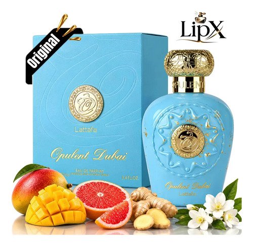 Perfume arabe opulent dubai eau de parfum 100 ml original co