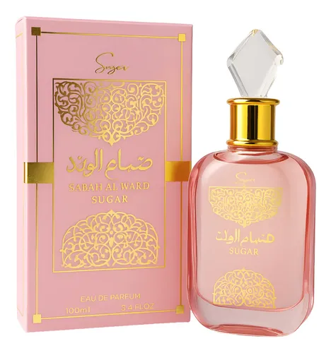 Perfume arabe sabah al ward sugar eau de parfum 100 ml