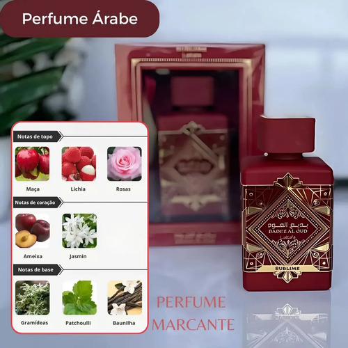Perfume Árabe Sublime Lattafa Badee Al Oud Edp 100 Ml Lipx