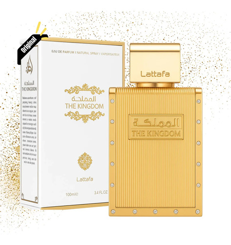 Perfume arabe the kingdom eau de parfum lattafa 100ml para h