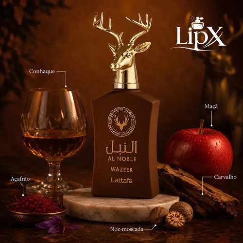 Perfume Árabe Wazeer Al Noble Masculino 100ML