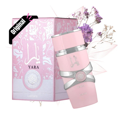 Perfume arabe yara lattafa eau de parfum 100ml original c nf