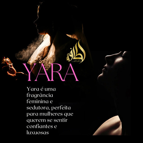 Perfume Arabe Yara Lattafa Eau De Parfum 100ml Original C Nf