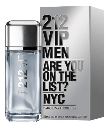 Perfume Carolina Herrera 212 VIP Men Eau de Toilette 200ml masculino