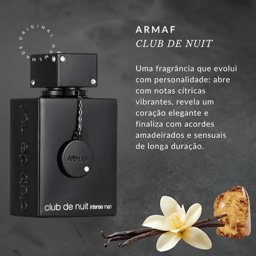 Perfume Club De Nuit Intense Armaf Edt 105ml Com Nf Original