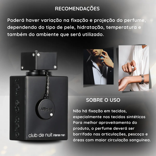 Perfume Club De Nuit Intense Armaf Edt 105ml Com Nf Original