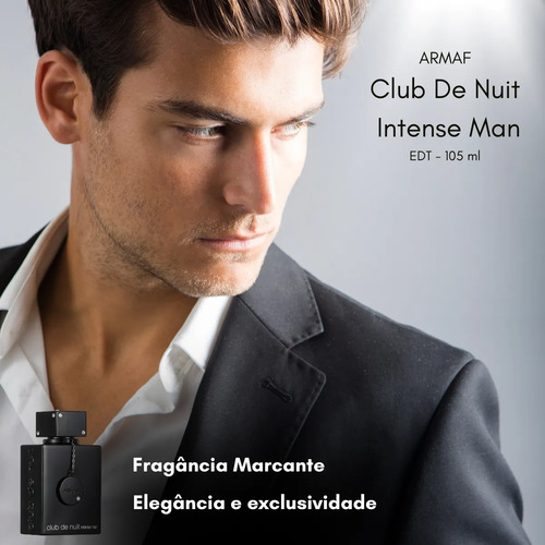 Perfume Club De Nuit Intense Armaf Edt 105ml Com Nf Original