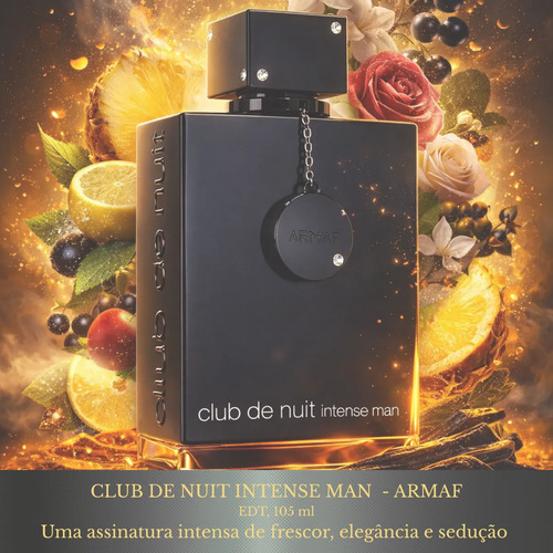 Perfume Club De Nuit Intense Armaf Edt 105ml Com Nf Original