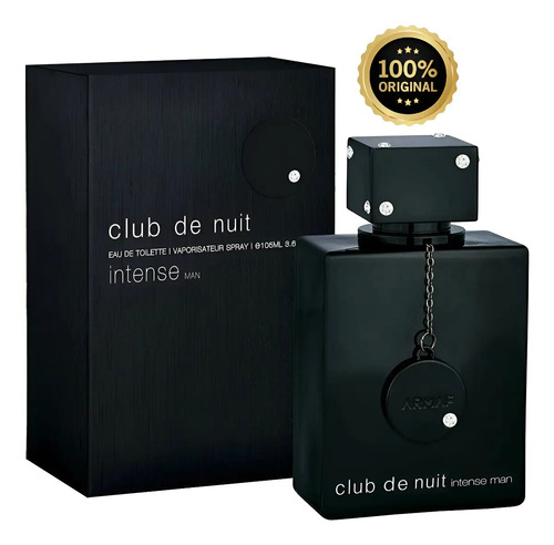 Perfume club de nuit intense da armaf edt 105ml masculino
