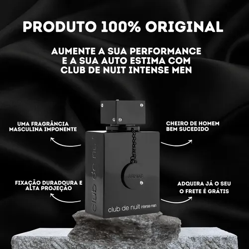 Perfume Club De Nuit Intense Da Armaf Edt 105ml Masculino