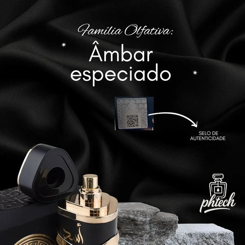 Perfume Lattafa Asad 100ml Eau De Parfum Original Árabe Original Com Nota Fiscal E Selo Original Lataffa