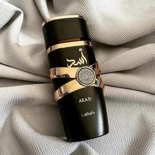 Perfume Lattafa Asad 100ml Eau De Parfum Original Árabe Original Com Nota Fiscal E Selo Original Lataffa