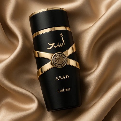 Perfume Lattafa Asad 100ml Eau De Parfum Original Árabe Original Com Nota Fiscal E Selo Original Lataffa