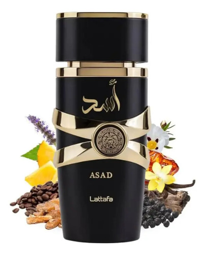 Perfume Lattafa Asad 100ml Eau De Parfum Original Edp