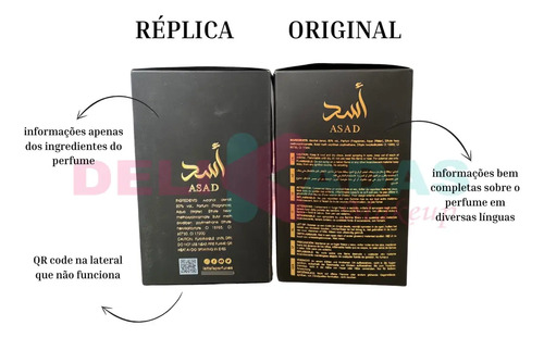 Perfume Lattafa Asad 100ml Eau De Parfum Original Edp