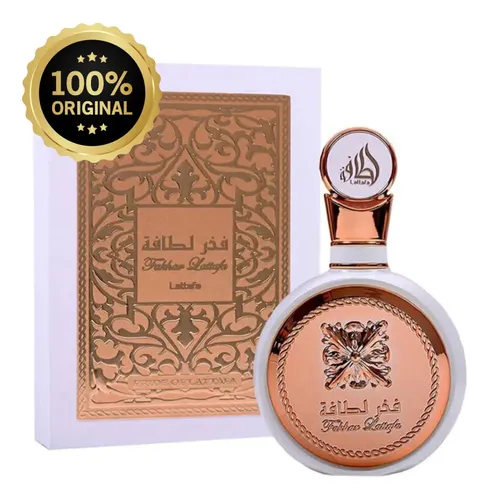 Perfume lattafa fakhar rose gold feminino 100 ml original co