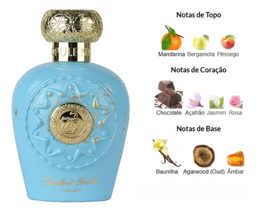 Perfume Lattafa Opulent Dubai Edp 100ml