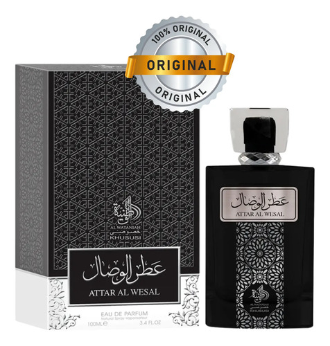 Perfume masculino al wataniah attar al wesal 100ml original
