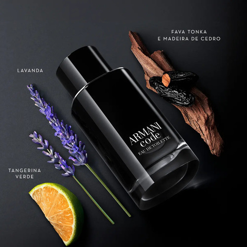 Perfume Masculino Armani Code Eau de Toilette Refilável, 125ml