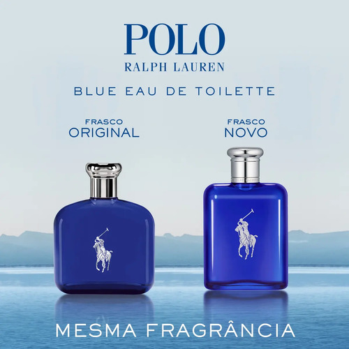 Perfume Masculino Eau de Toilette Ralph Lauren Polo Blue 200 ml