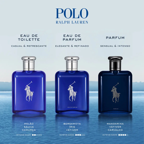 Perfume Masculino Eau de Toilette Ralph Lauren Polo Blue 200 ml