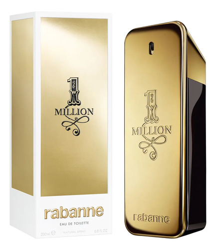Perfume Rabane 1 Million Eau de Toilette 200 ml masculino