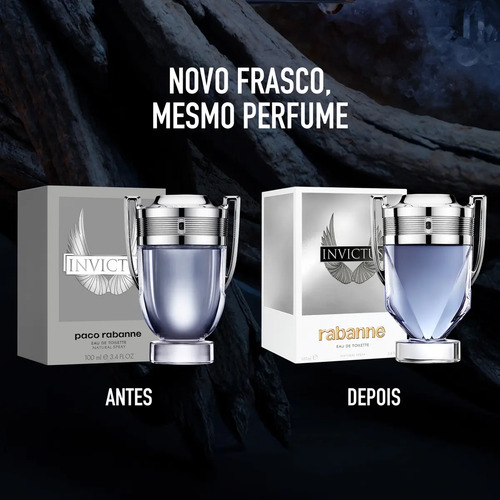 Perfume Rabanne Invictus Eau De Toilette 200 ml Masculino