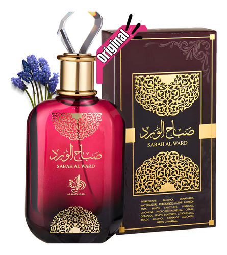 Perfume sedutor arabe sabah 100ml original feminino 1