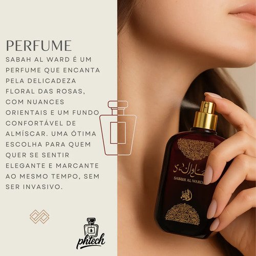 Perfume Sedutor Árabe Sabah 100ml Original Feminino