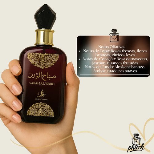 Perfume Sedutor Árabe Sabah 100ml Original Feminino