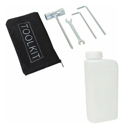 Perfurador De Solo A Gasolina Carbon Fak 52cc Broca 80x20