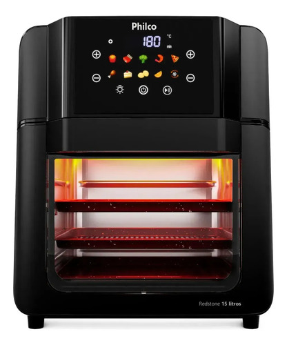 Philco paf15c fritadeira air fryer oven 15 litros revestimen 1