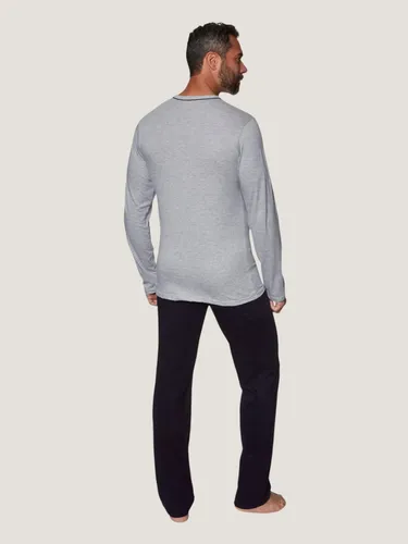 Pijama Masculino Mash Manga Longa Gola V Elast.embutido