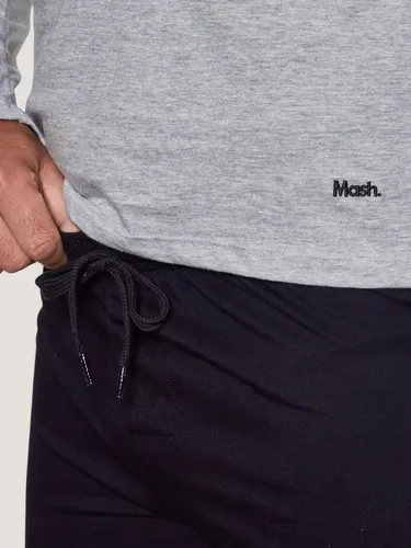 Pijama Masculino Mash Manga Longa Gola V Elast.embutido