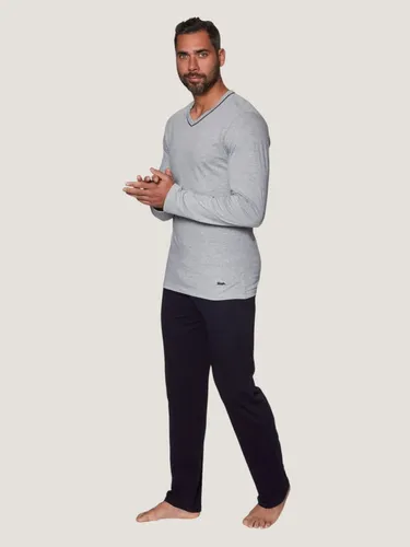 Pijama Masculino Mash Manga Longa Gola V Elast.embutido