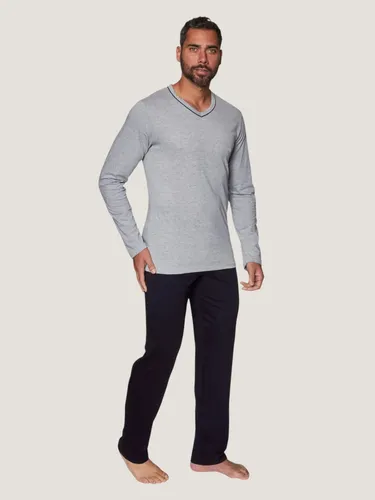 Pijama Masculino Mash Manga Longa Gola V Elast.embutido
