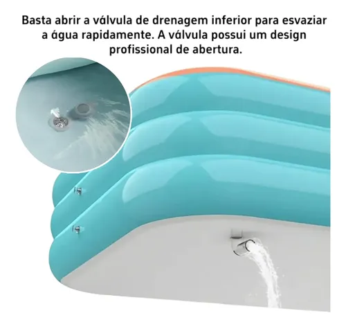 Piscina Inflável Grande De 2330l Com Bomba De Ar Elétrica