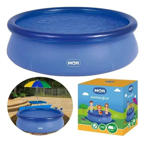 Piscina Splash Fun Redonda Inflável 2400 Litros - Mor