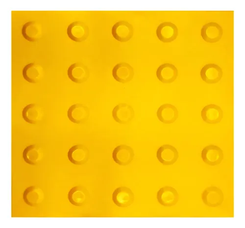Piso tatil alerta e direcional 25 x 25cm kit com 100 unid