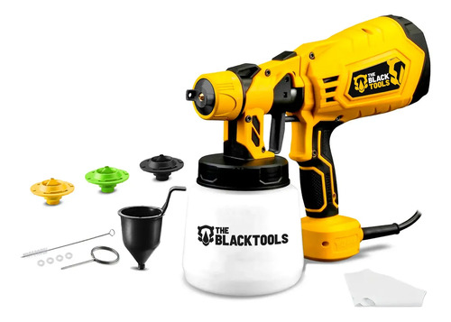 Pistola de pintura e pulverizadora eletrica portatil hvlp 12