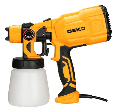 Pistola de Pintura HVLP Deko Portátil 800ml 3 Bicos 550W