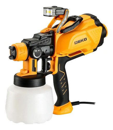 Pistola De Pintura Pulverizadora Hvlp 600w 1200ml 110v Deko