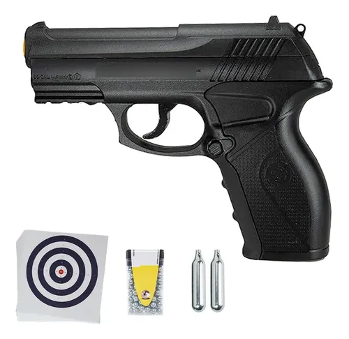 Pistola de pressao c11 45mm crosman kit basico