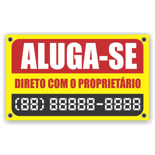 Placa aluga se vende se amarela polionda 3 mm 50x30 cm