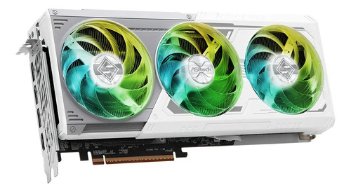 Placa de Vídeo ASRock Radeon RX 9070 Steel Legend 16GB 256bits PCIe 4.0